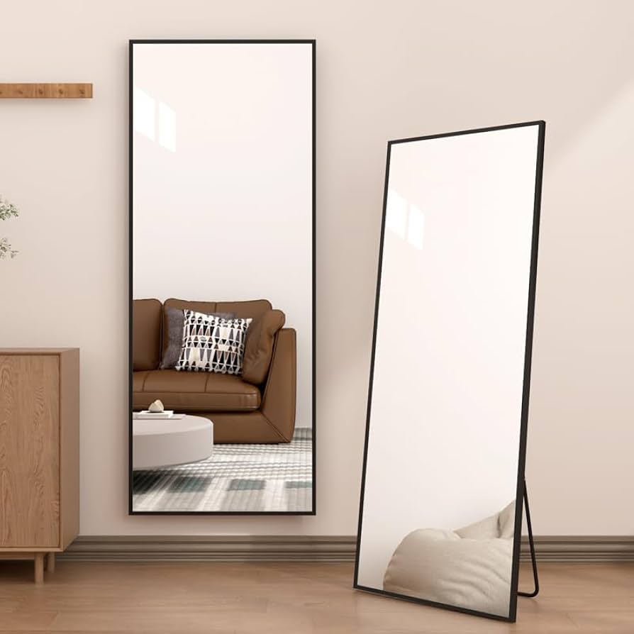 全身鏡 姿見 ミラー 北欧 スタンドミラー 壁掛け 立て掛け 160x50cm ミルオ君の鏡工房 全身鏡 姿見 鏡 スタンドミラー アンティーク